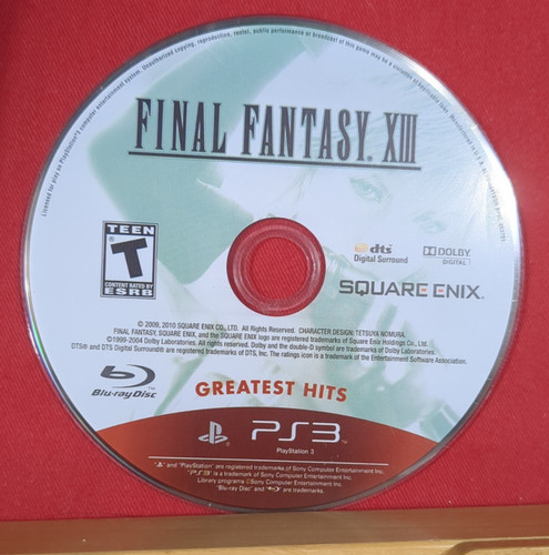Final fantasy playstation - 13,